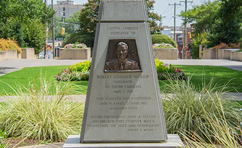 Capitol Complex Marker, 2019. Historic Columbia collection