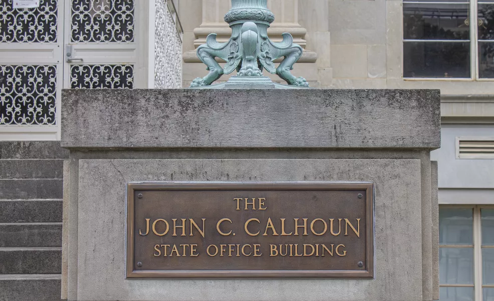 John C. Calhoun State Office Building, 2019. Historic Columbia collection